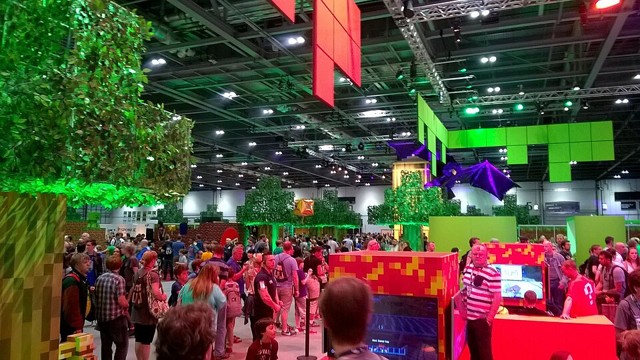 Minecon 행사 현장